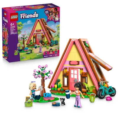 Zdjęcie produktu dla LEGO Friends Domek na  kempingu, Zestaw do budowania, 6 lat(a), Plastik, 295 szt., 401 g