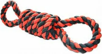 Produktbild von Happy Pet Nuts For Knots Extreme Spoel 8 Vorm Tugger Grijs / Oranje