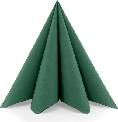 Produktbild von Sovie HOME Serviette Dunkelgrün aus Linclass® Airlaid 40 x 40 cm, 12 Stück