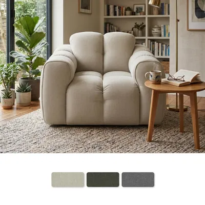 Image de MIUFORM Picco, fauteuil, beige, 107x72 cm