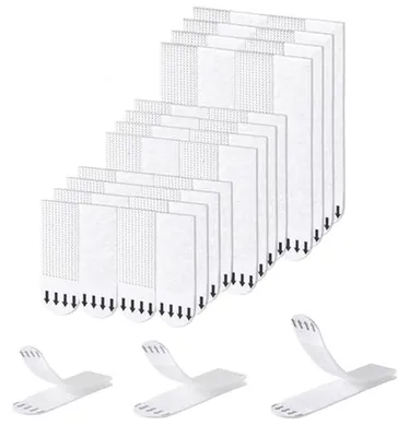Productafbeelding van Montagestrips - Plakstrips - Decoratie Ophangen - Residu-vrij - 64 stuks - Wit
