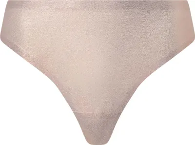 Zdjęcie produktu dla Stringi damskie Chantelle - brokat, stringi, miękkie elastyczne, bezszwowe, niewidoczne, jeden rozmiar Gold (Golden Glow) One Size