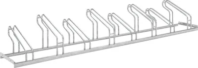 Produktbild von Fahrradbügelparker 1-s.90° verz.Anz.Radstände 8 z.Aufschr.WSM