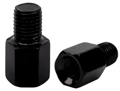Image de Filetage à droite M10 vers filetage à droite M8 - Adaptateur pour rétroviseur de moto ou de scooter - Adaptateur pour rétroviseur M8 vers M10