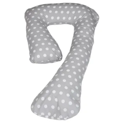 Image de Coussin avant/après la naissance points gris