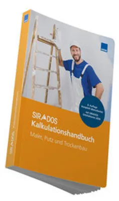Immagine prodotto di SIRADOS Kalkulationshandbuch Maler, Putz und Trockenbau