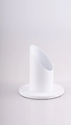 Produktbild von Kerzenleuchter Ø für Kerzen 4 cm Aluminium, weiß, rund