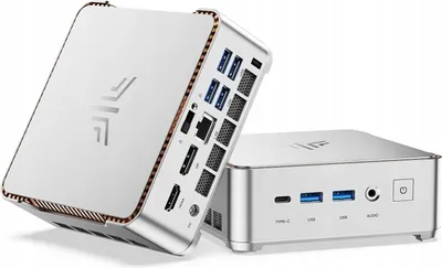 Immagine prodotto di Mini PC NiPoGi Hyper H2, sistema operativo Windows 11 Pro, processore Intel Core i9-11900H a 4,9 GHz, 32 GB di RAM DDR4, 1 TB di storage