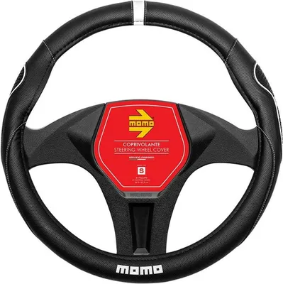 Immagine prodotto di Coprivolante MOMO MOMLSWC014BWS Nero/Bianco Ø 36 cm