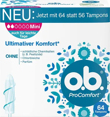 Produktbild von o.b.Tampons Pro Comfort Mini 64ST