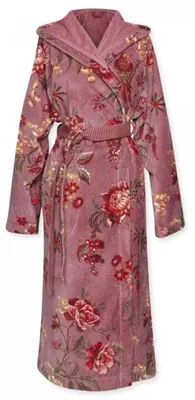 Produktbild von Pip Studio Bademantel Secret Garden Mauve (M)