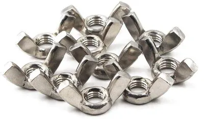 Produktbild von M5-Verschraubung-Set, 20-teilig, RVS, Vleugelmoeren, Handmatige Torsie