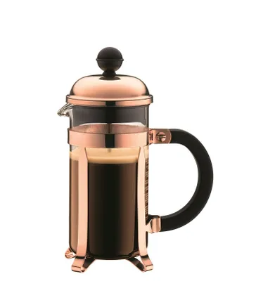 Image de Cafetière à piston 3 tasses 0.35l cuivre - Bodum - 1923-18 - chambord
