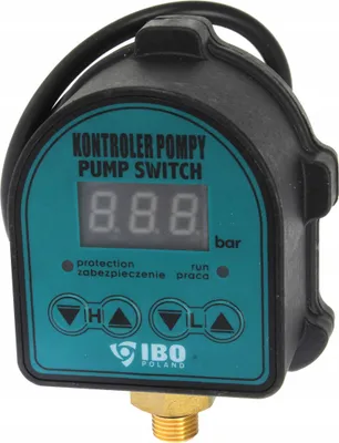 Zdjęcie produktu dla IBO | Wyłącznik ciśnieniowy DIG-IBO 1 - 230V - z wyświetlaczem - z funkcjami bezpieczeństwa - do pomp