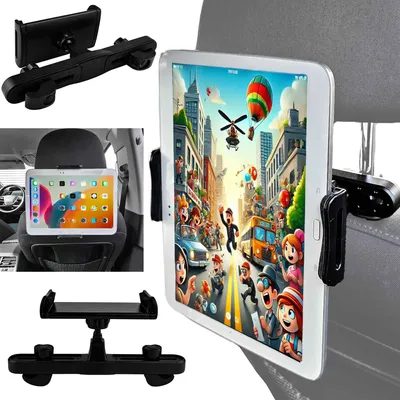 Produktbild von Tablet Halterung Auto Kopfstütze Handyhalterung Rücksitz Kopfstützenhalterung