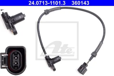 Produktbild von Ate Sensor, Raddrehzahl  24.0713-1101.3