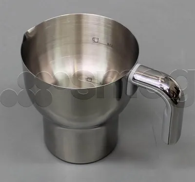 Immagine prodotto di Smeg caraffa boccale tazza acciaio inox cappuccinatore montalatte MFF01 MFF11