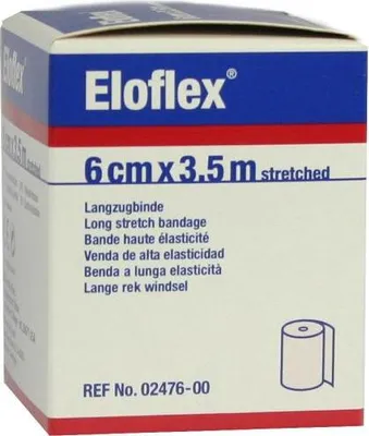 Produktbild von Eloflex Gelenkbinde 6 cmx3,5 m 1 St