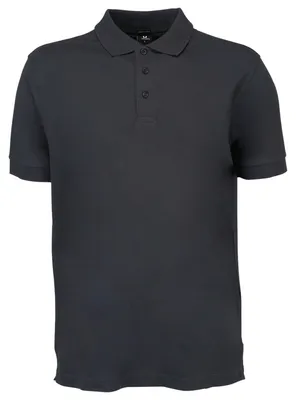 Produktbild von Tee Jays Herren Luxury Stretch Polo-Shirt, Kurzarm FK882 (XL) (Dunkelgrau)