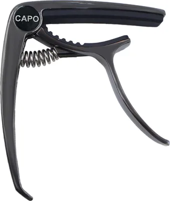Image de INF Capodastre de guitare en alliage de zinc pour guitares acoustiques Le noir