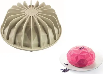 Produktbild von silikomart | Silikon-Kuchenform Modern GEMMA, antihaftbeschichtet, 1er Pack Kuch