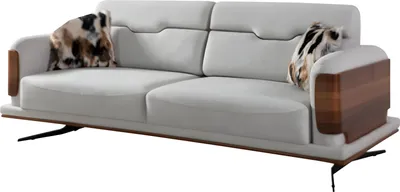 Immagine prodotto di Divano a tre posti grigio Divano a 3 posti Divano imbottito a tre posti Divano 235 cm