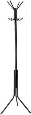 Obrázok produktu pre Stojan na kabáty CasaDolce STEM Black, 46x46x170 cm, kov