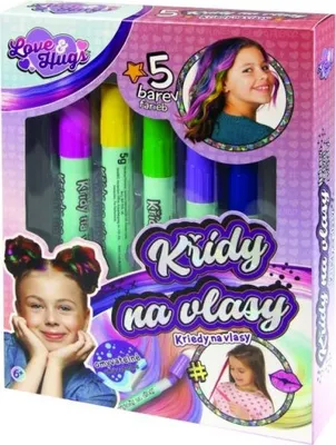Obrázek produktu pro Křídy na vlasy Love and Hugs