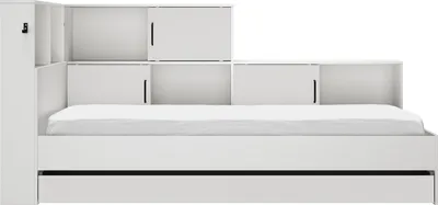 Produktbild von CALICOSY - Bett mit Stauraum 90x200 cm - Erwan