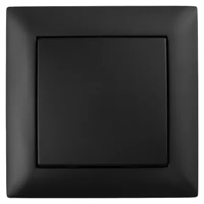 Zdjęcie produktu dla Włącznik Pojedynczy Toolight Jnh006-W + Ramka Black
