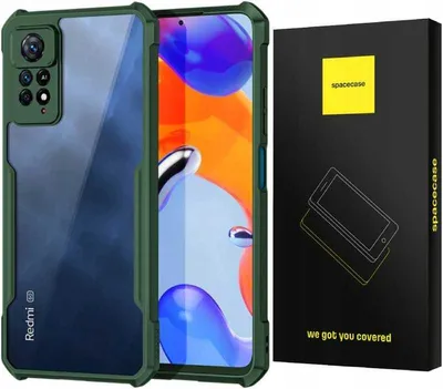 Immagine prodotto di Custodia SPACECASE Beetle per Redmi Note 11 Pro verde