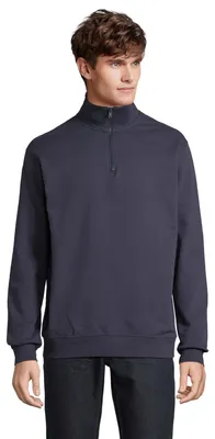 Immagine prodotto di SOLS - Felpa "Conrad" con zip corta per uomo/donna Unisex LT2184 (XL) (blu scuro)
