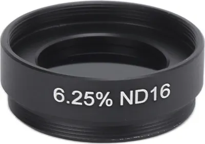 Image de Oculaire de télescope, filtre solaire de télescope, accessoire de télescope, filtre ND de 1,25 pouce pour l'oculaire de télescope astronomique (6.25% ND16)