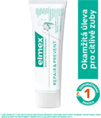 Obrázok produktu pre Elmex Sensitive Professional Repair&Prevent Zubná pasta na citlivosť + ochrana ďasien 75 ml