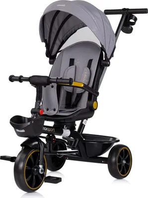 Obrázok produktu pre Trojkolka s plášťom Chipolino - Max Sport, antracit