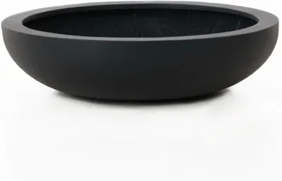Image de VIVANNO Coupe décorative en fibre de verre PLANA Coupe, anthracite mat - 54x14 cm