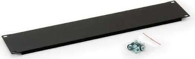 Produktbild von 19-Zoll-Blindplatte 6 HE mit Montagematerial für Rack