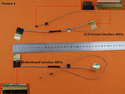 Produktbild von Displaykabel Bildschirm cable version 4 kompatibel für ASUS X550DP-XX007D, F550DP-XX021H