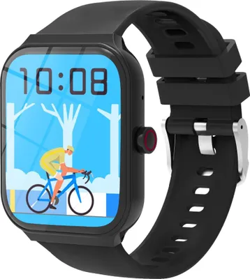Obrázok produktu pre INF Multifunkčná Smartwatch s Bluetooth volaním a sledovaním zdravia čierna