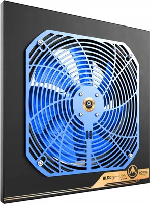 Produktbild von Dospel | Industrieventilator - BLDC-Motor - Ø 250 mm - 1300m3/h - Schwarz - Energieeffizient - Leise - Hochleistungsgerät