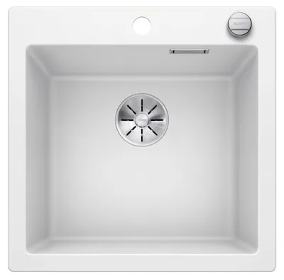 Immagine prodotto di BLANCO PLEON 5, SILGRANIT® PuraDur®, bianco, con telecomando di scarico