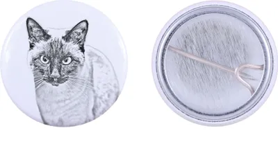 Imagen del producto de Siamés alfiler con gato pequeño Art-Dog