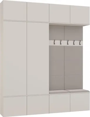 Produktbild von Garderobe HAGA IV 2SZ2W Kaschmir