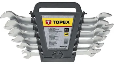 Immagine prodotto di Chiavi combinate TOPEX 6-32 mm, set di 12 pezzi.