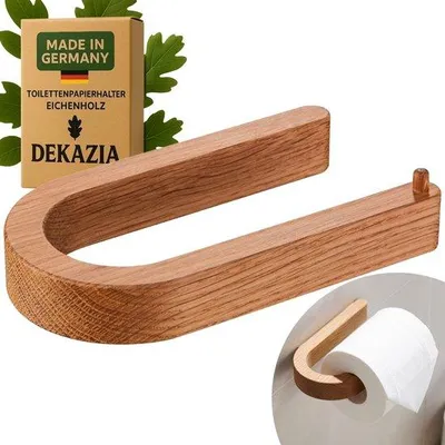 Immagine prodotto di Portarotolo in legno di quercia
