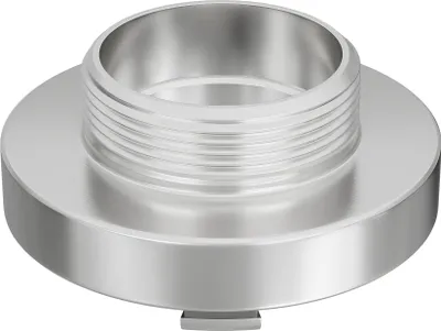 Produktbild von Wiltec Storz Kupplung C 52mm Festkupplung mit Außengewinde 2" 59,25mm aus Aluminium C Schlauchkupplung
