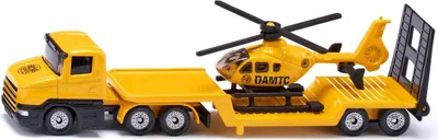 Produktbild von Siku ÖAMTC Tieflader m.Helikopter mit Helikopter