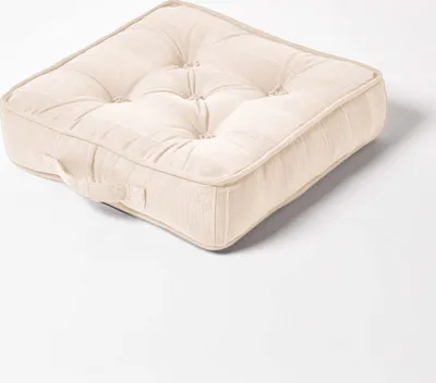 Obrázek produktu pro HOMESCAPES Polštář na sedadlo Polštář na židli Rajput přírodní