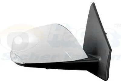 Produktbild von VAN WEZEL 4377808 Außenspiegel Seitenspiegel Rechts für RENAULT MEGANE III Grandtour (KZ0/1) Konvex Beheizt Grundiert