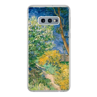 Produktbild von MuchoWow® Handyhülle Schutzhülle Hülle für Samsung Galaxy S10e Die Büsche bei Arles - Vincent van Gogh Silikon Softcase Handy Hülle - Handy